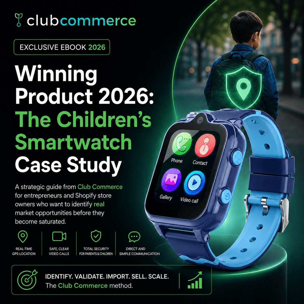 Winning Product 2026 The Children's Smartwatch Case Study - Club Commerce